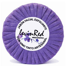 Cargar imagen en el visor de la galería, Levinred Jabón Facial Exfoliante con Vino Ribeiro