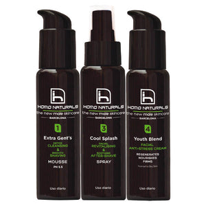 Homo Naturals Intense Daily Routine Pack - Piel Seca-Normal