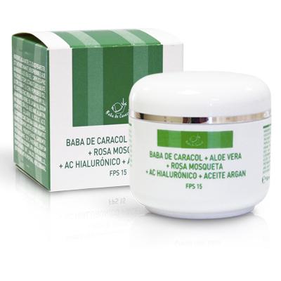 Prisma Natural Crema Hidratante y Regeneradora Caracol + Argán + Hialurónico + R. Mosqueta