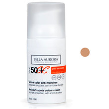 Load image into Gallery viewer, Bella Aurora CC Cream 50+ Piel Sensible (Protectora con un Toque de Color)
