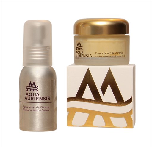Aqua Auriensis Pack Crema de Polvo de Oro + Agua Termal